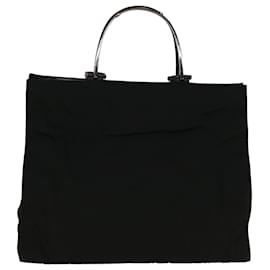Gucci-GUCCI Shoulder Bag Nylon Black 0021028 auth 58556-Black