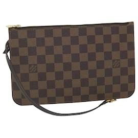 Louis Vuitton-LOUIS VUITTON Damier Ebene Neverfull MM Pouch Accessory Pouch LV Auth 58858-Other