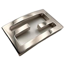 Silberne Fendi-Schnalle Silber