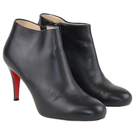 Christian Louboutin-Black Belle Ankle Boots-Black