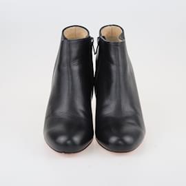 Christian Louboutin-Black Belle Ankle Boots-Black