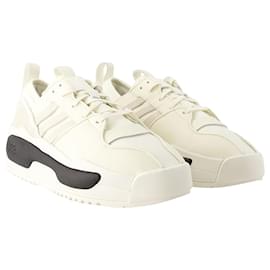 Y3-Rivalry Sneakers - Y-3 - Leather - White-White