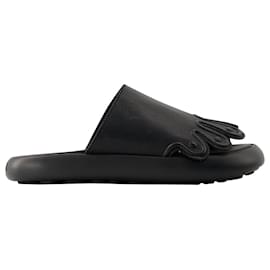 Autre Marque-Pelotas Flota Sandals - Camper - Leather - Black-Black
