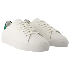 Axel Arigato-clean 90 Sneakers - Axel Arigato - Leather - White/green-White