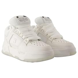 Amiri-MA 1 Sneakers - Amiri - Leather - White-White