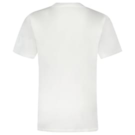 Courreges-Ac Straight T-Shirt – Courreges – Baumwolle – Weiß-Weiß