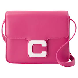 Carel-Michelle Umhängetasche – Carel – Leder – Pink Fushia-Pink