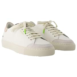 Axel Arigato-clean 90 Triple Sneakers - Axel Arigato - Leather - White/pink/leopard-White