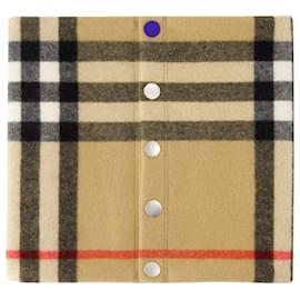 Burberry-Cachecol Mu Snood - Burberry - Cashmere - Archive Beige-Bege