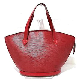 Louis Vuitton-Louis Vuitton Epi Saint Jacques Leather Handbag M52277 in Fair condition-Red