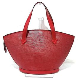 Louis Vuitton-Louis Vuitton Epi Saint Jacques Leather Handbag M52277 in Fair condition-Red