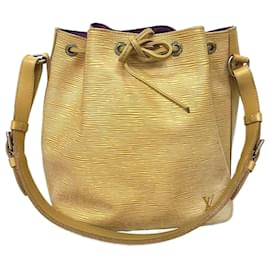 Louis Vuitton-Louis Vuitton Epi Leather Noe Tote Bag M44009 in Good Condition-Yellow