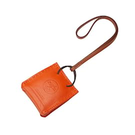 Hermès-Charm para bolso Swift Shopper Sac-Naranja