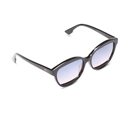 Dior-Quadratische Sonnenbrille mit Farbverlauf-Schwarz