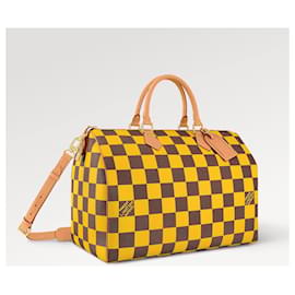 Louis Vuitton-Speedy LV 50 Damier Pop giallo-Giallo