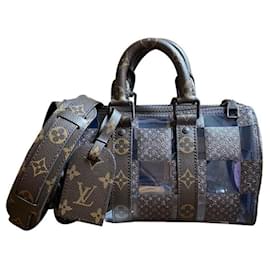 Louis Vuitton-Louis Vuitton Keepall 25 Virgil Abloh-Brown
