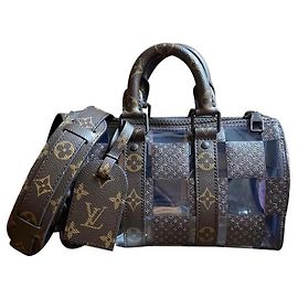 Louis Vuitton Keepall 25 Virgil Abloh Marrom