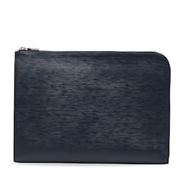 Louis Vuitton-Louis Vuitton Epi Pochette Jour GM Leather Clutch Bag M64154 in Excellent condition-Blue