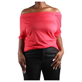 Colombo-Red off-the-shoulder top - size IT 48-Red