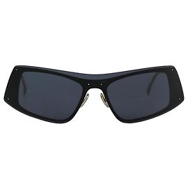 Sportmax Black visor sunglasses Other