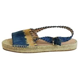 Alberta Ferretti-Blue espadrille-style sandals - size EU 39-Blue