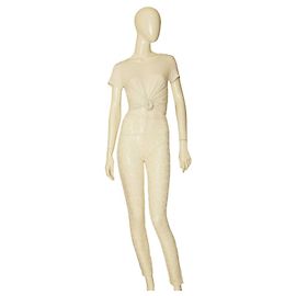 Comme des Garcons White Floral Lace Mesh Leggings pantalon taille S Blanc