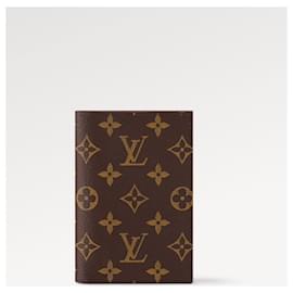 Louis Vuitton-Funda para pasaporte LV nueva-Castaño