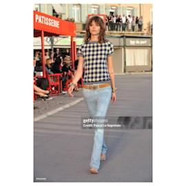 Chanel-Maglione in cashmere della sfilata con logo CC-Rosa