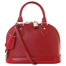 Louis Vuitton-Louis Vuitton Alma BB-Rouge