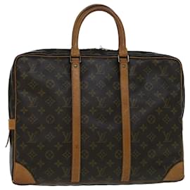 Louis Vuitton-LOUIS VUITTON Monogram Porte Documents Voyage Business Bag M53361 LV Auth th4121-Monograma