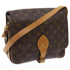 Louis Vuitton-LOUIS VUITTON Monogram Cartouchiere GM Shoulder Bag M51252 LV Auth ar10589b-Monogram