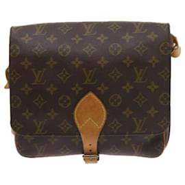 Louis Vuitton-LOUIS VUITTON Monogram Cartouchiere GM Shoulder Bag M51252 LV Auth ar10589b-Monogram