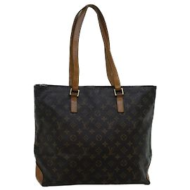 LOUIS VUITTON Monogram Cabas Mezzo Tote Bag M51151 LV Auth e4173 Monogramme