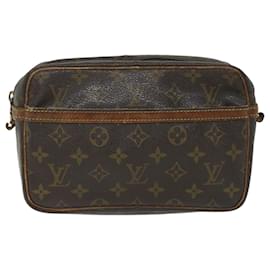 Louis Vuitton-Louis Vuitton Monogram Compiegne 23 Clutch Bag M51847 LV Auth bs8779-Monogram