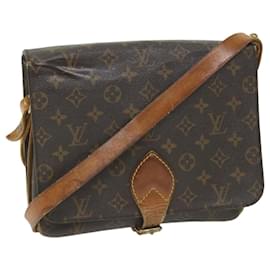 Louis Vuitton-LOUIS VUITTON Monogram Cartouchiere GM Shoulder Bag M51252 LV Auth ac2265-Monogram