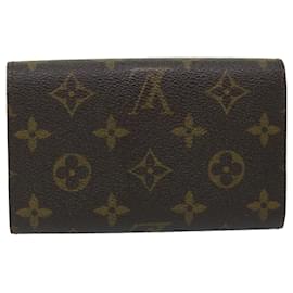 Louis Vuitton-LOUIS VUITTON Monogram Porte Monnaie Billets Tresor Wallet M61730 LV Auth 56114-Monogram