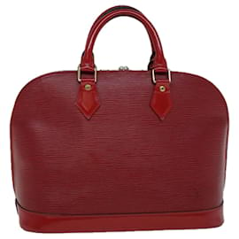 Louis Vuitton-LOUIS VUITTON Epi Alma Hand Bag Castilian Red M52147 LV Auth 56528-Other