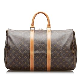 Louis Vuitton-LOUIS VUITTON Travel bags-Brown