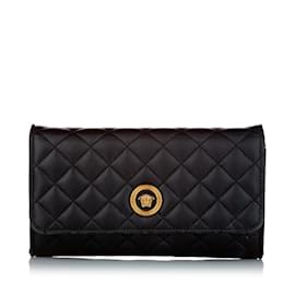 Versace-VERSACE Handbags La Medusa-Black