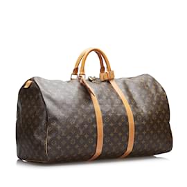 Louis Vuitton-LOUIS VUITTON Travel bags Keepall-Brown
