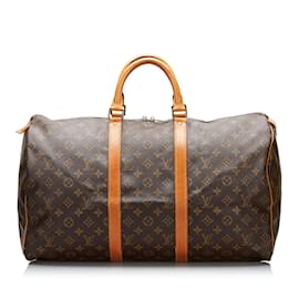 Louis Vuitton-LOUIS VUITTON Travel bags-Brown