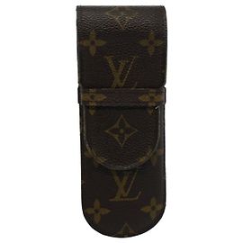 Louis Vuitton Etui stylo Brown