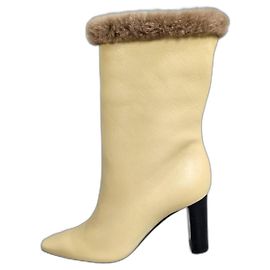 The Row boots Beige