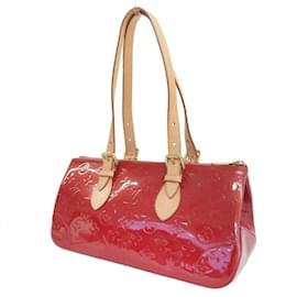 Louis Vuitton-Monogram Vernis Rosewood Avenue Shoulder Bag M93507-Red