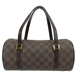 Louis Vuitton-Louis Vuitton Damier Ebene Papillon 26 Canvas Shoulder Bag N51304  in Good condition-Brown