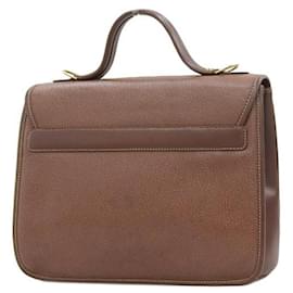 Gucci-Leather Handbag  000 113 0274-Brown