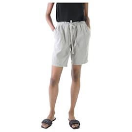 Autre Marque-Green elasticated waist shorts - Brand Size 1-Green