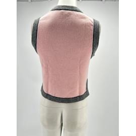 Chanel-CHANEL  Jackets T.fr 36 cashmere-Pink