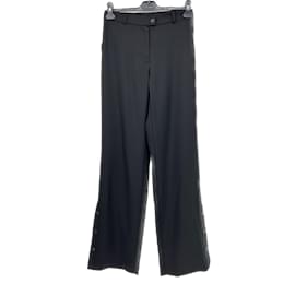 Autre Marque-NON SIGNE / UNSIGNED  Trousers T.International S Cotton-Black