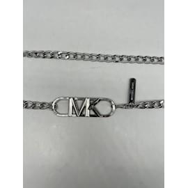 Michael Kors-MICHAEL KORS Cinturones T.Metal S Internacional-Plata